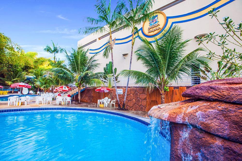 Golden Dolphin Grand Hotel Oficial Caldas Novas Exteriör bild